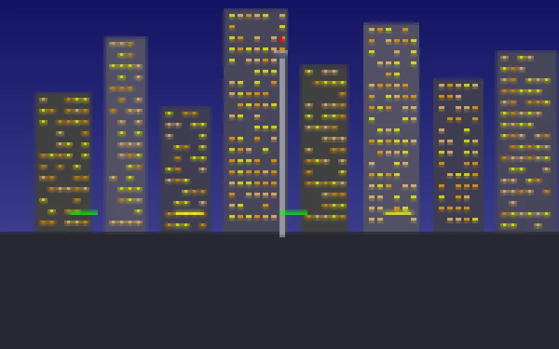 澳门皇冠官网像素风格澳门城市夜景